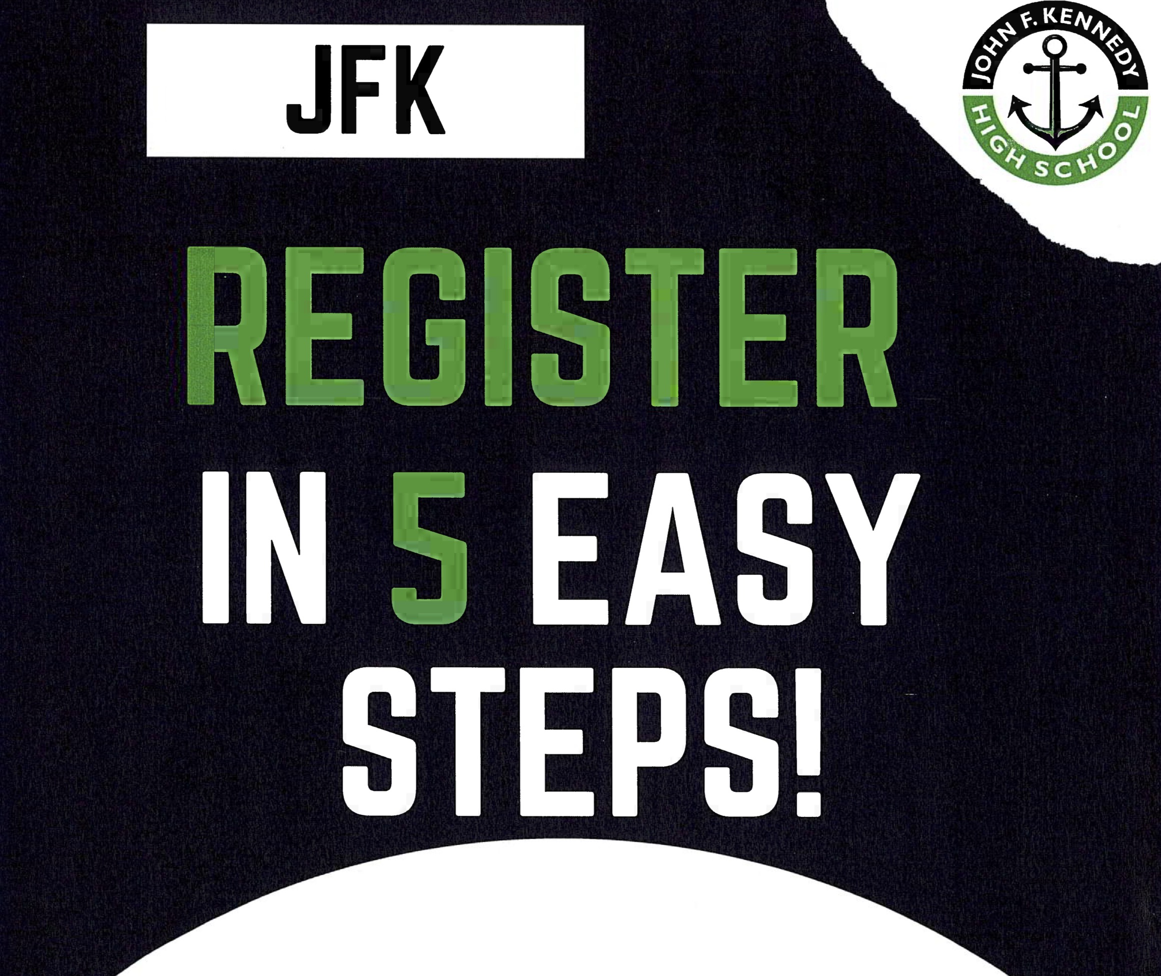 Register in 5 Easy Steps!