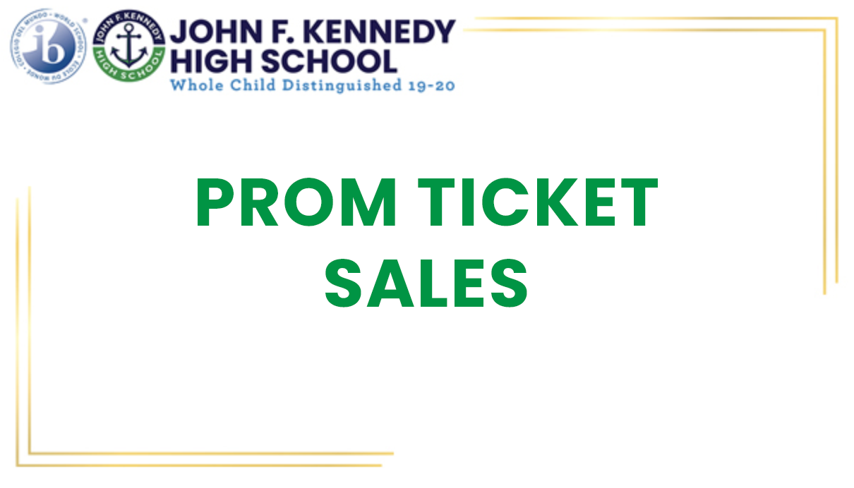 Prom Ticket Sales graphic
